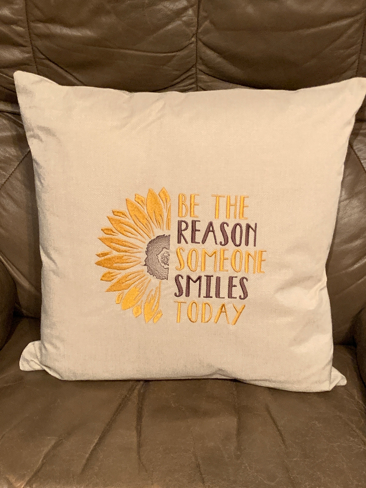 Sunflower Decorative Pillow