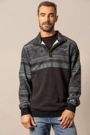 KIMES RANCH MENS CLOTHING BLACK TACK KIMES PULLOVER