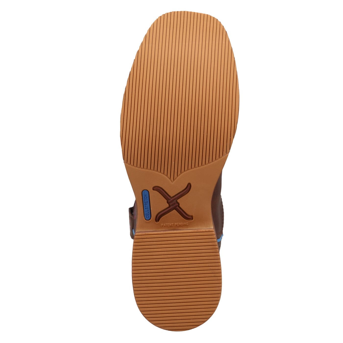 TWISTED X BOOTS BOOTS LADIES CHOCOLATE TRUFFLE SQ TOE BOOT