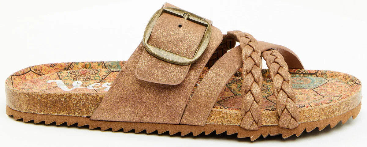 LADIES NORA BROWN SANDALS