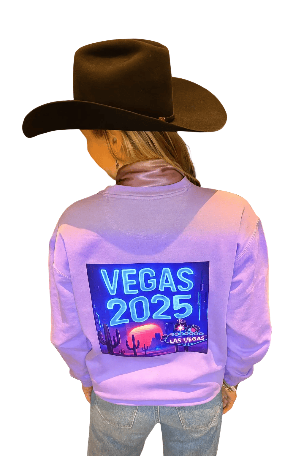 JR'S HOBBY HORSE APPAREL VIOLET JRS VEGAS 25 SWEATSHIRT