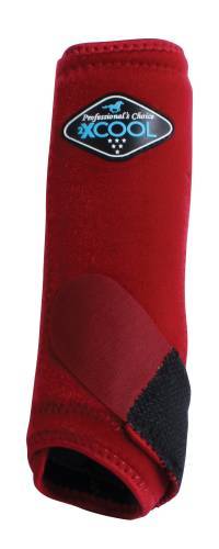 PROFESSIONALS CHOICE TACK M / CRIMSONRED 2X COOL SPORTS MEDICINE BOOT - 4 PACK SOLID COLORS