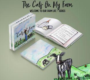 THE CALF ON MY FARM CHILDRENS BOOK