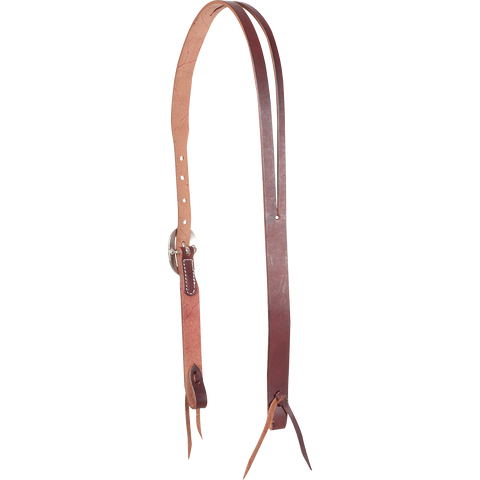 CHOCOLATE SMOOTHOUT SPLIT EAR HEADSTALL