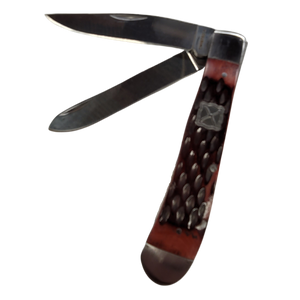 ROOT BEER TRAPPER TWISTED X KNIFE