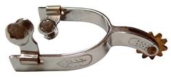 AMERICAN HERITAGE ACCESSORIES CHILDS ENGRAVED CHROME SPUR