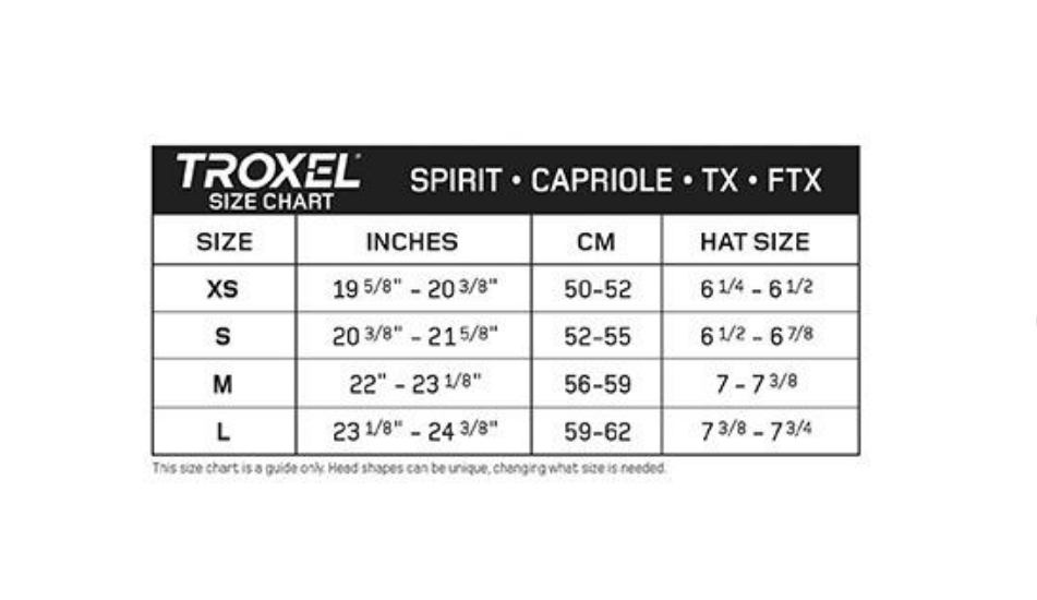 WEAVER LEATHER TACK SPIRIT SOLIDS TROXEL HELMET