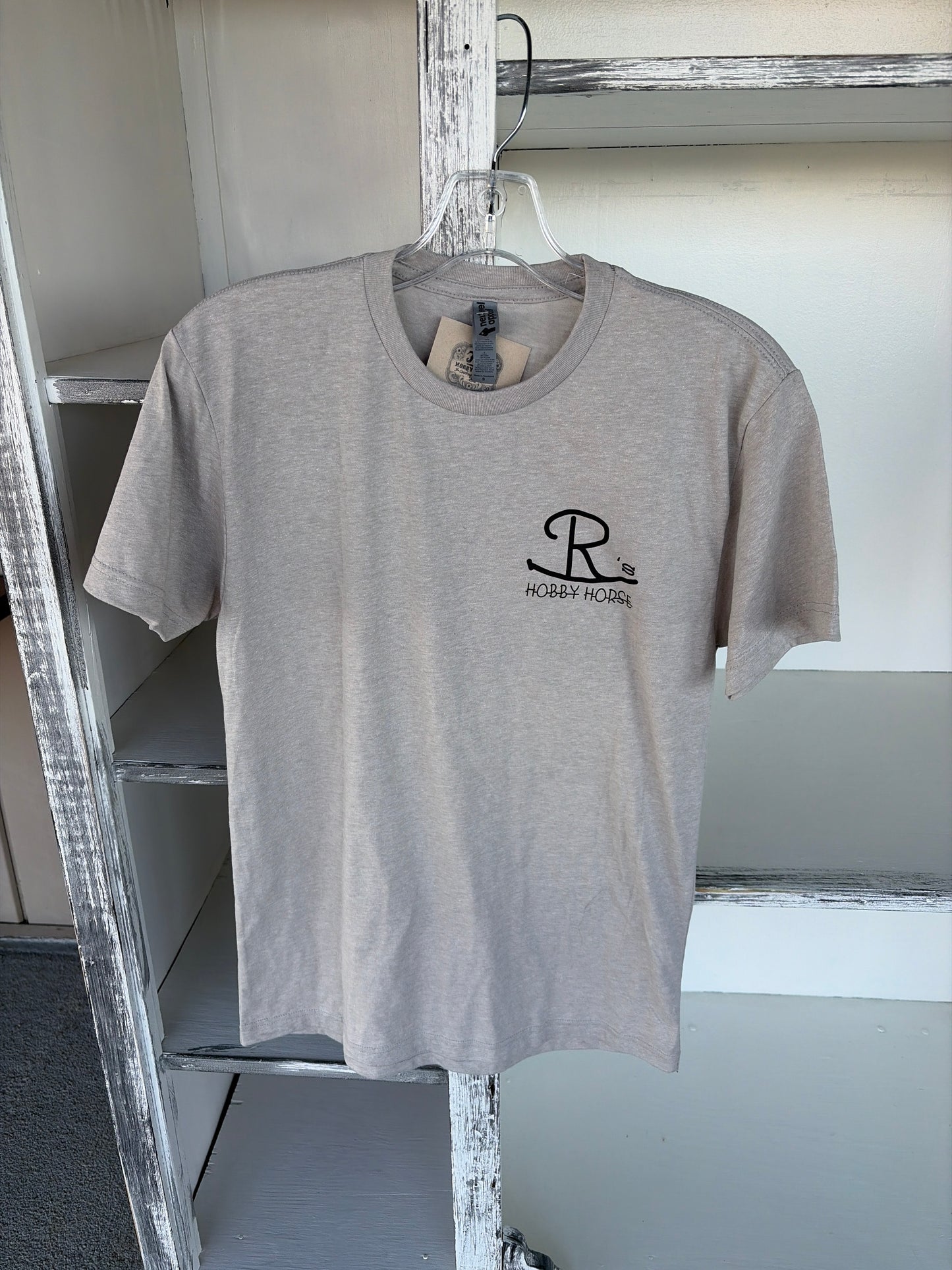 JRS GREY BUCKING HORSE TEE SHIRT