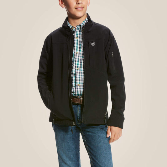 KIDS ARIAT LOGO 2.0 SOFTSHELL JACKET