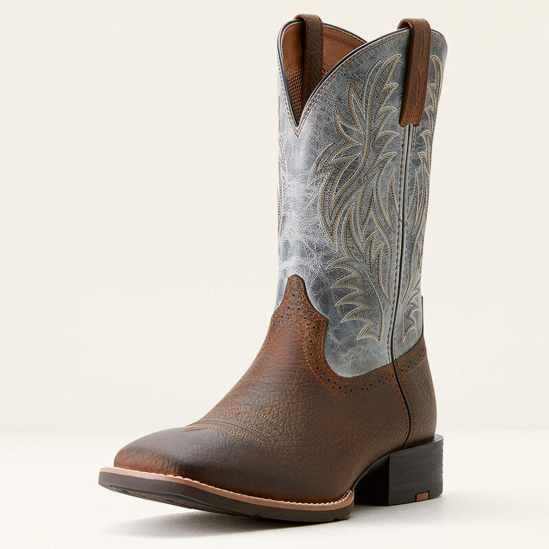MNS SPORT WESTERN WIDE SQ TOE BOOT