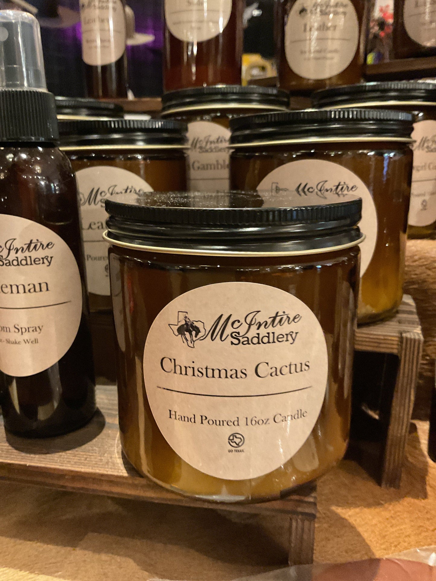 MCINTIRE SADDLERY ACCESSORIES 16 oz CANDLE