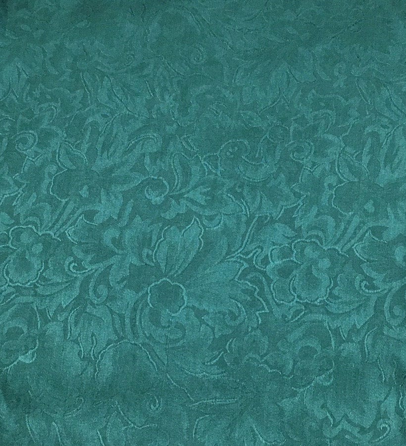 WYOMING TRADERS ACCESSORIES TEAL 20" MINI JACQUARD WILDRAG -