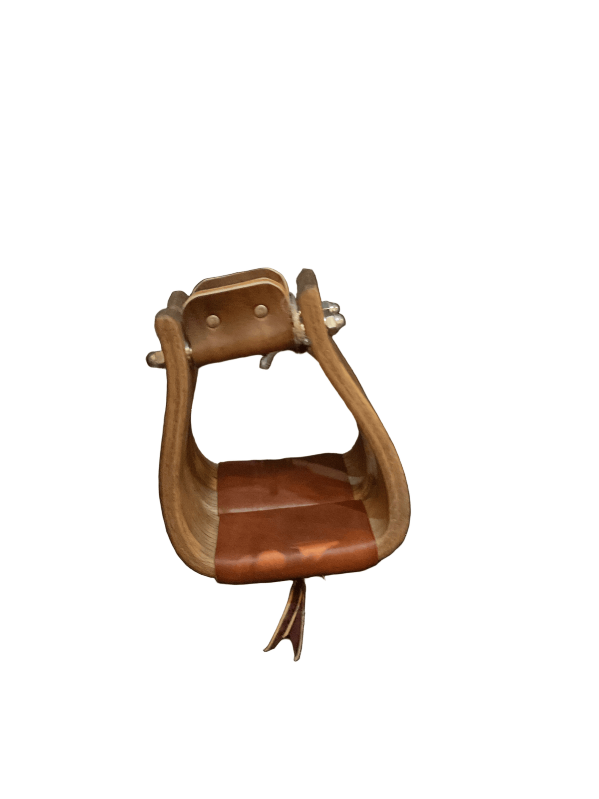 DON ORRELL STIRRUPS TACK + SUPPLIES Default 3" STAINED OAK RANCHER ANGLED FLAT BOTTOM STIRRUP