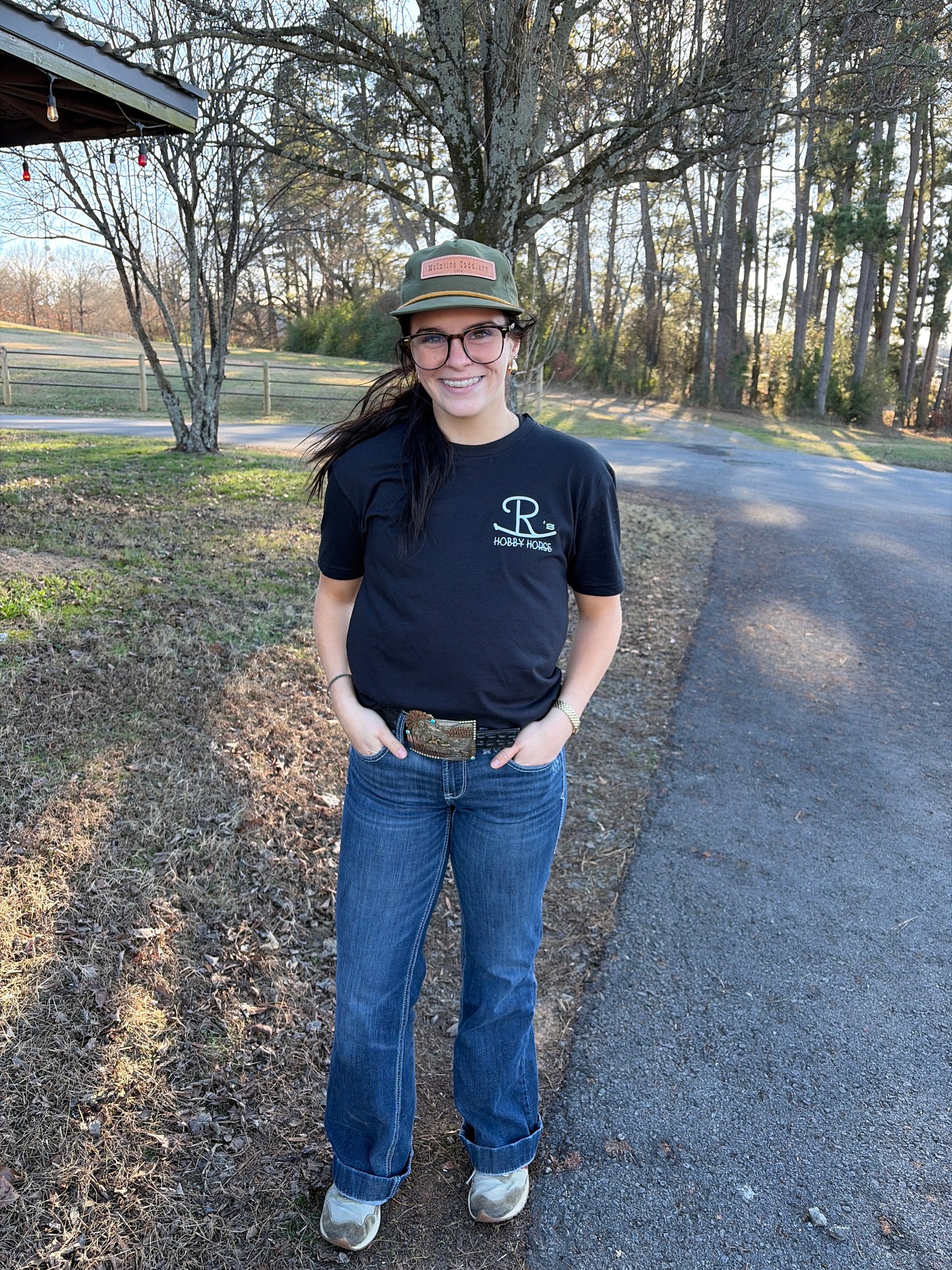 BLACK ROCKING JR BRAND TEE