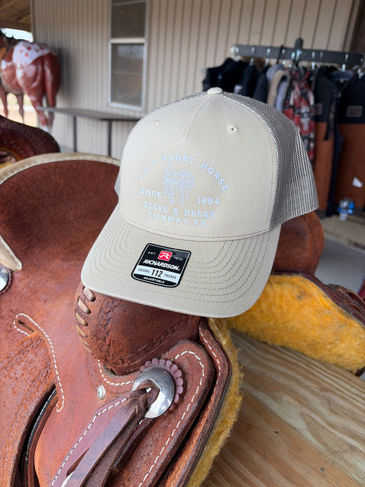 KHAKI/LODEN JRS SADDLE LOGO CAP