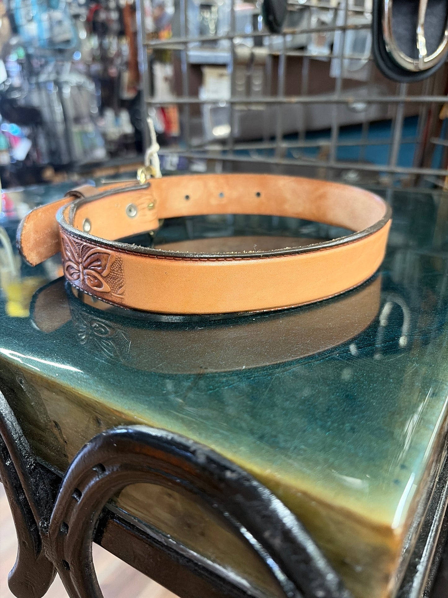 COWGIRL NAME BELT BUTTERFLIES