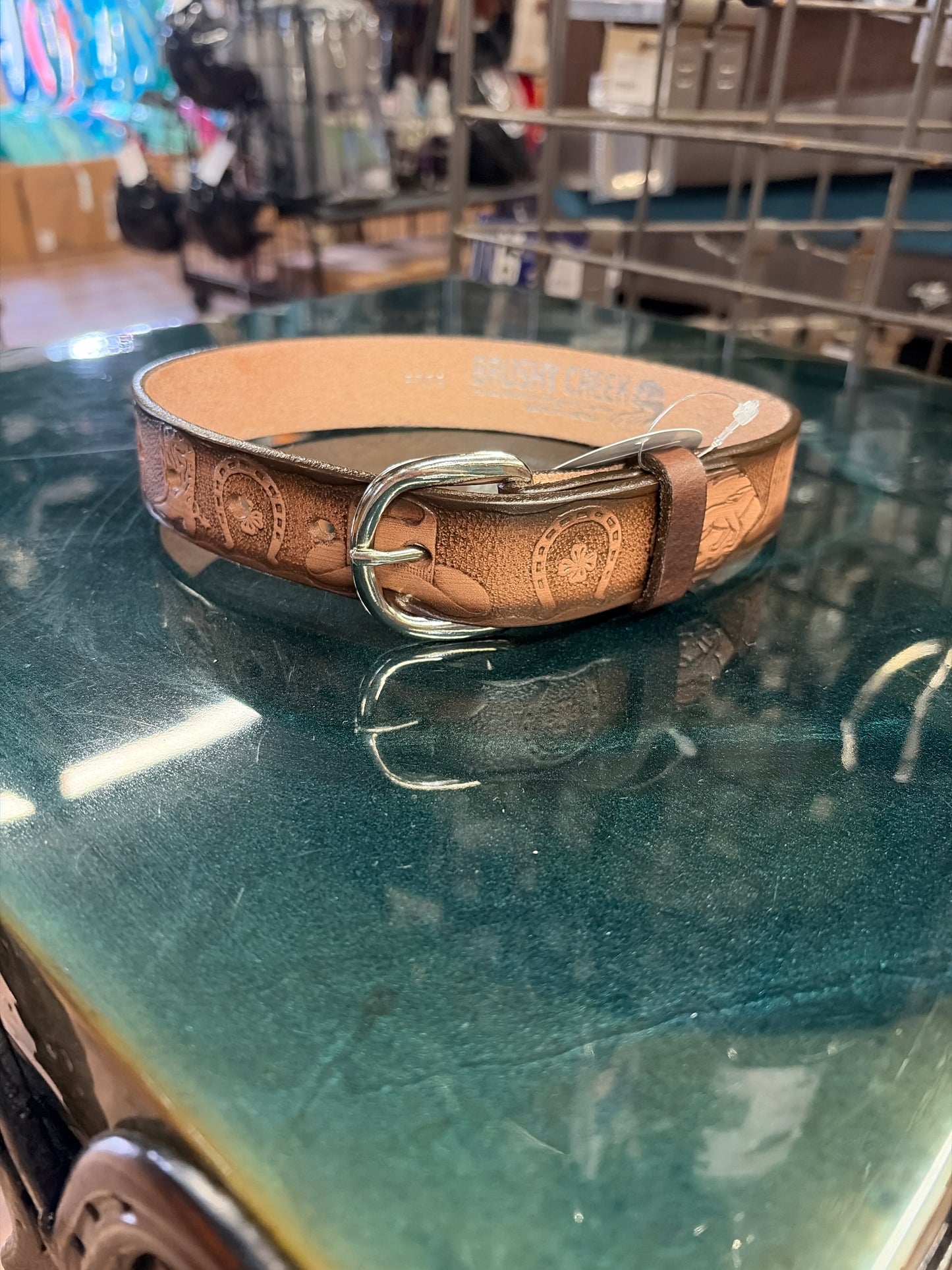 KIDS COWBOY NAME BELT