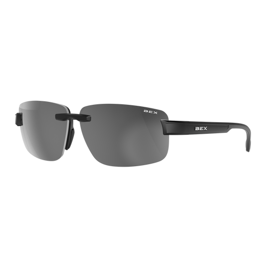 HARRIS BK/GRAY/SILVER BEX SUNGLASSES