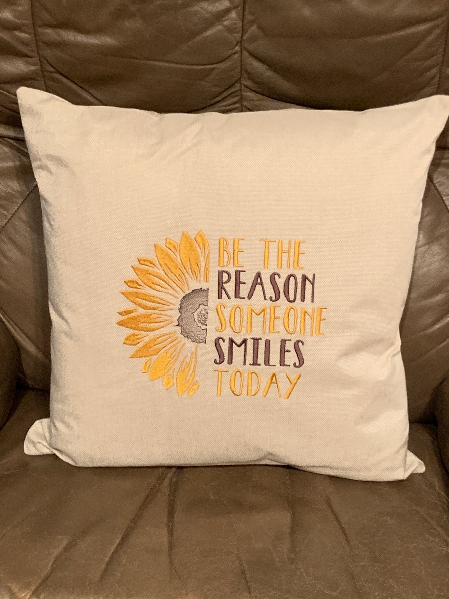 Sunflower Decorative Pillow
