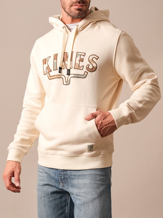 MENS NATURAL RIDDLE HOODIE