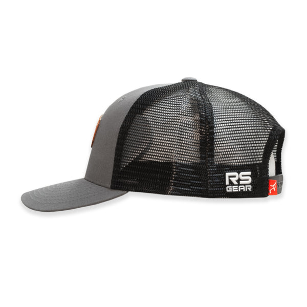 LEATHER PATCH GRAY ROPESMART CAP