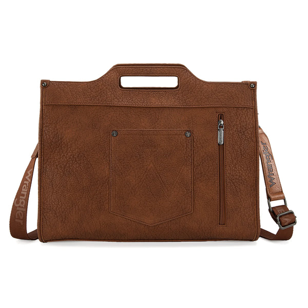 Wrangler Genuine Cowhide Carry-All Cowhide Large Tote