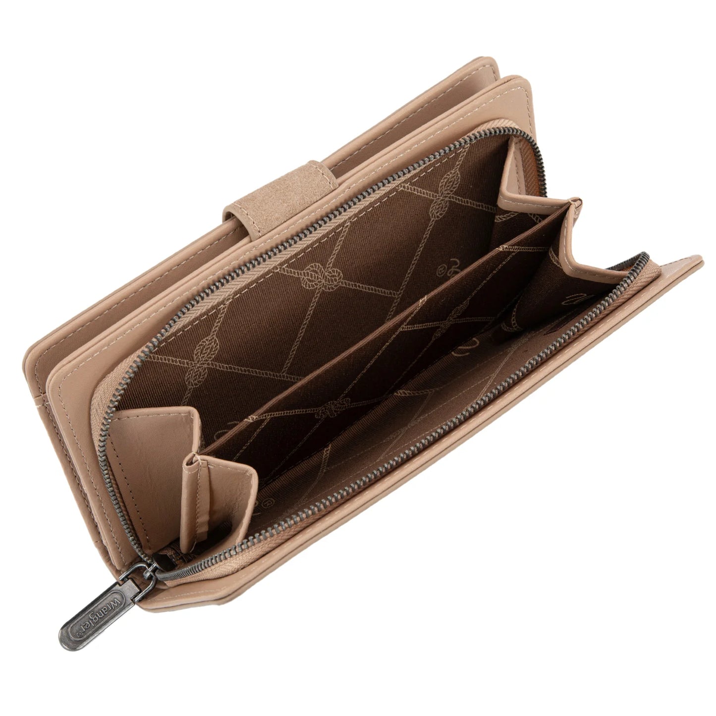 Wrangler Western Floral Tooled RFID Wallet