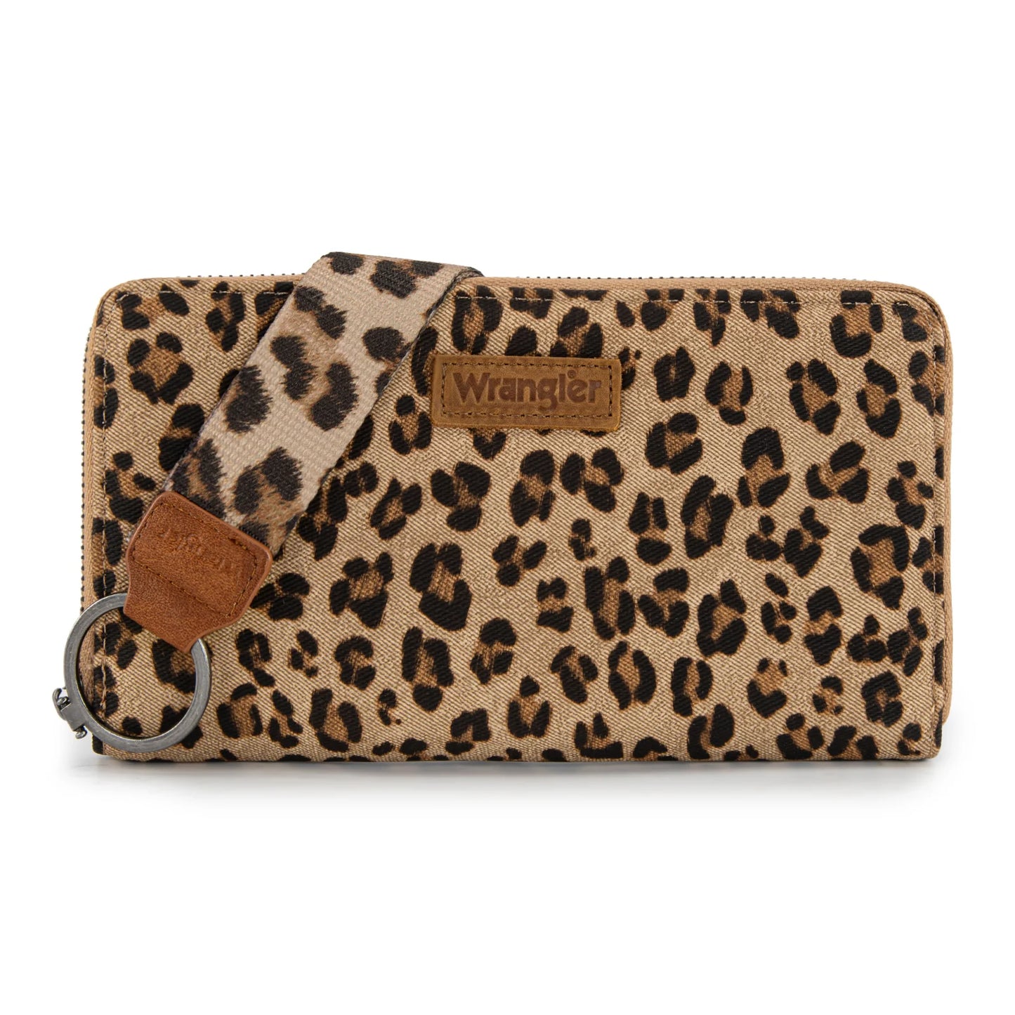 Wrangler Leopard Print Wallet/Wristlet