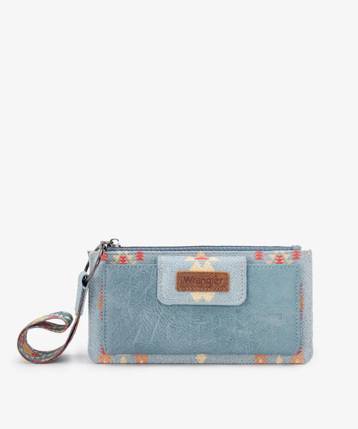 Wrangler Aztec Print Wristlet
