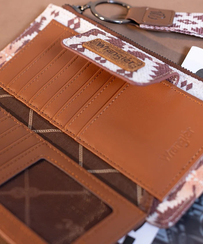 Wrangler Aztec Print Wristlet