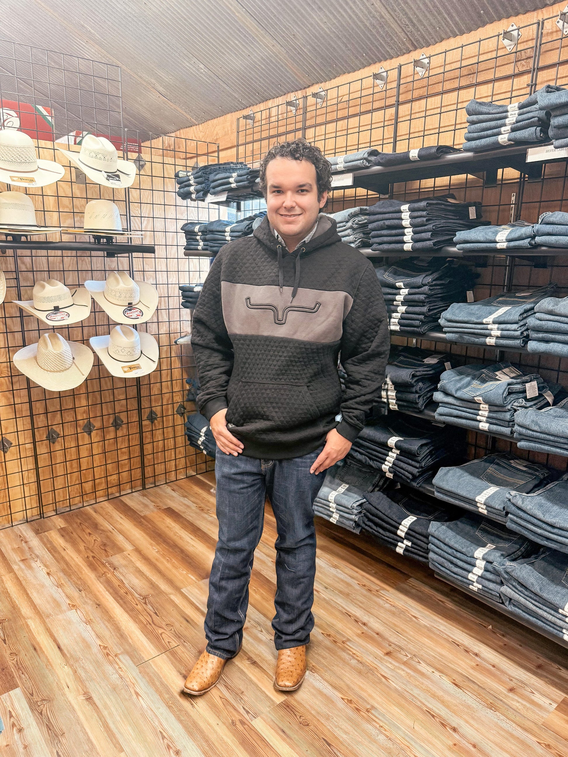 KIMES RANCH MENS CLOTHING BLACK AFR KIMES HOODIE