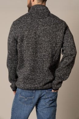 KIMES RANCH MENS CLOTHING BLACK JULIAN 1/4 SNAP PULLOVER