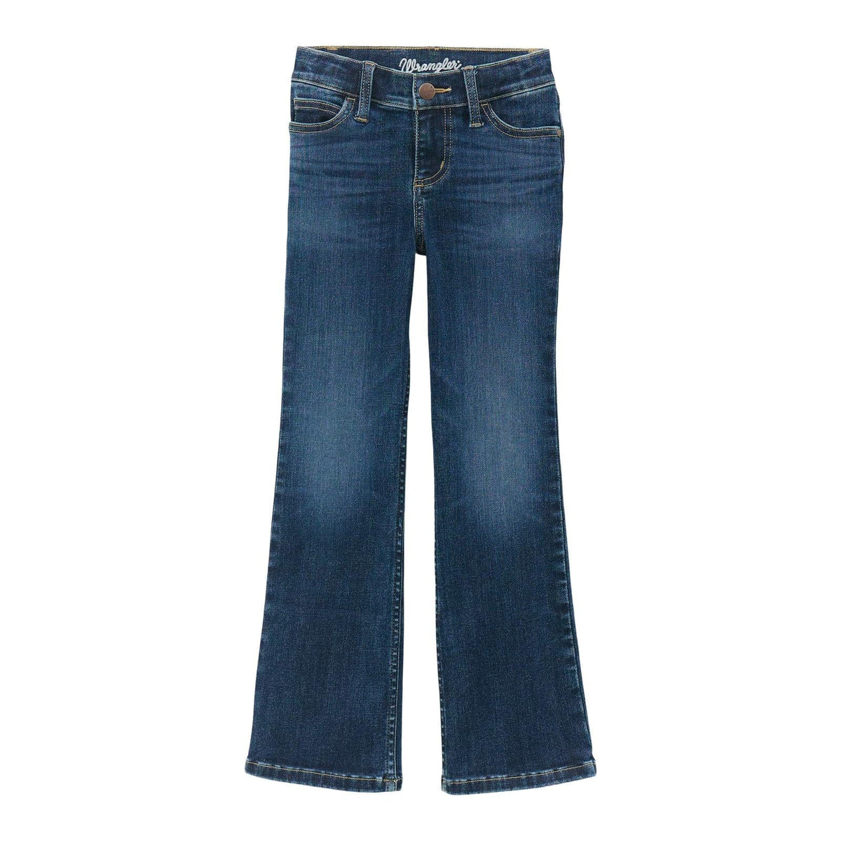 WRANGLER GIRLS CLOTHING GIRLS LACEY WRANGLER BOOTCUT JEANS