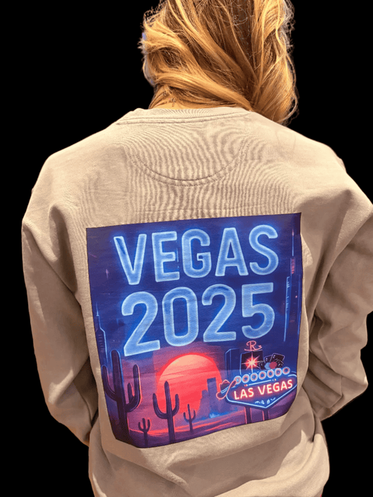 JR'S HOBBY HORSE APPAREL GREY JRS VEGAS 25 SWEATSHIRT