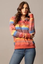 KIMES RANCH LADIES CLOTHING LADIES RED KENZIE HOODIE