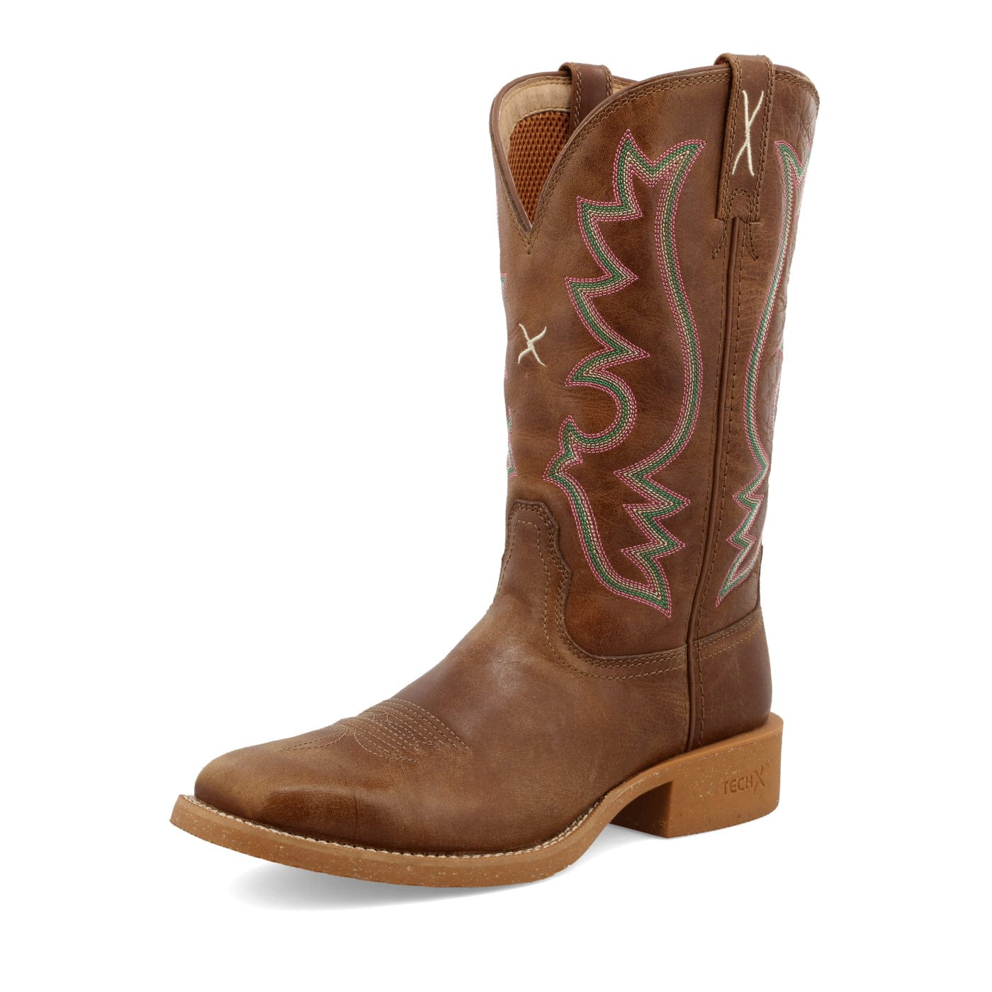 TWISTED X BOOTS BOOTS LADIES ROASTED PECAN SQ TOE BOOT