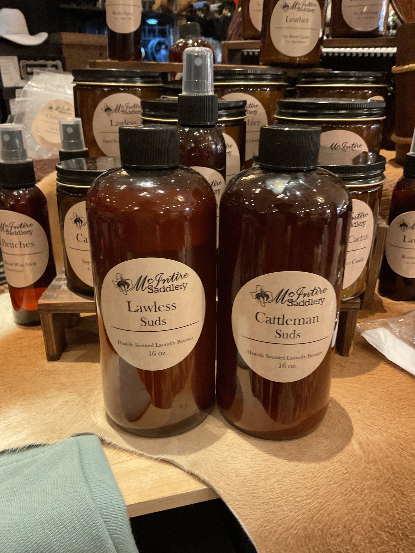 MCINTIRE SADDLERY MISCELLANEOUS LAUNDRY BOOSTER 16OZ