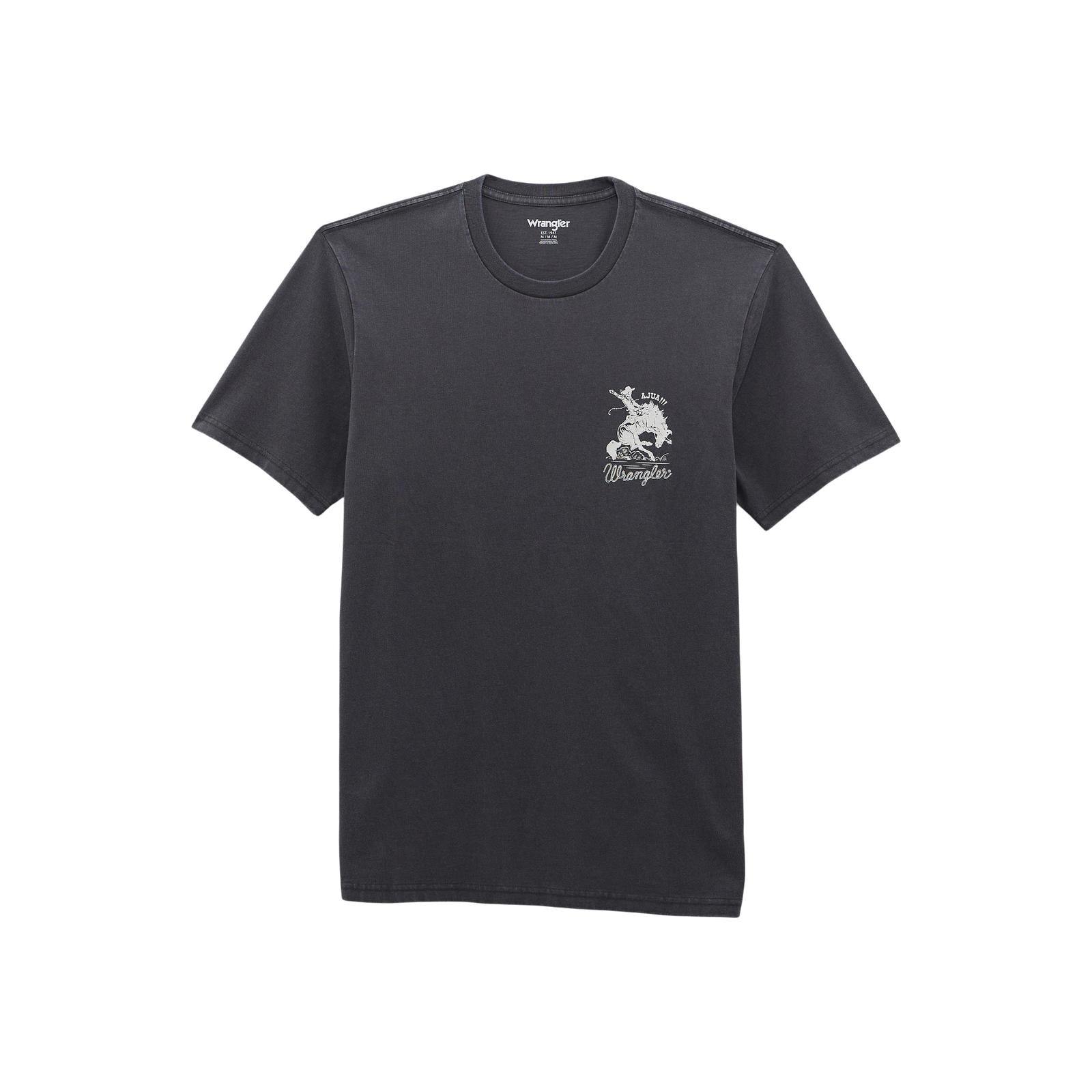 WRANGLER MENS CLOTHING MENS ASPHALT WRANGLER TEE SHIRT