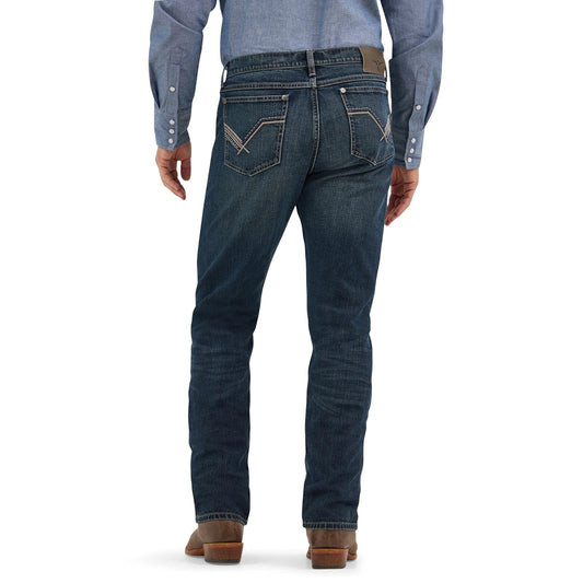 WRANGLER MENS CLOTHING MENS ROCKY MOUNT NO 44 SLIM STRAIGHT JEANS