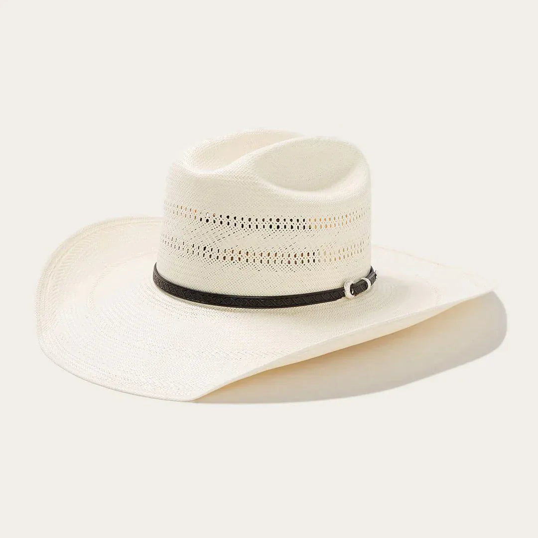RESISTOL/HATCO HATS SOUTH POINT STETSON STRAW HAT