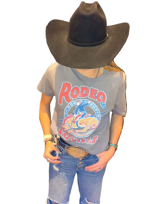 XOXO ART & CO MENS CLOTHING STORM RODEO OF RODEOS LAS VEGAS TEE