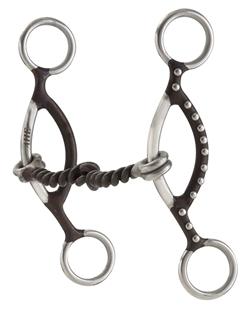 TWISTED WIRE SNAFFLE SLIDING H-GAG
