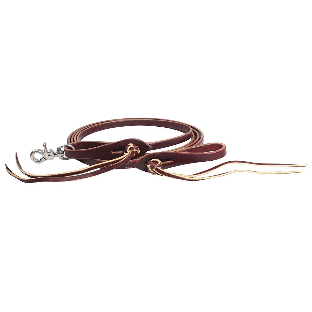 PROFESSIONALS CHOICE TACK 5/8" PINEAPPLE KNOT LATIGO ROPING REIN