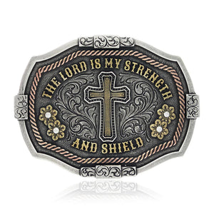 LORD IS MY STRENGTH BELT BUCKLE