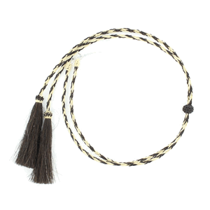 BRAIDED HORSEHAIR STAMPEDE STRING W/ COTTER PINS