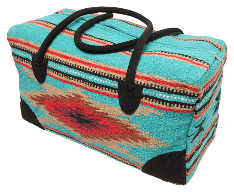 TURQUOISE GO WEST TRAVEL BAG