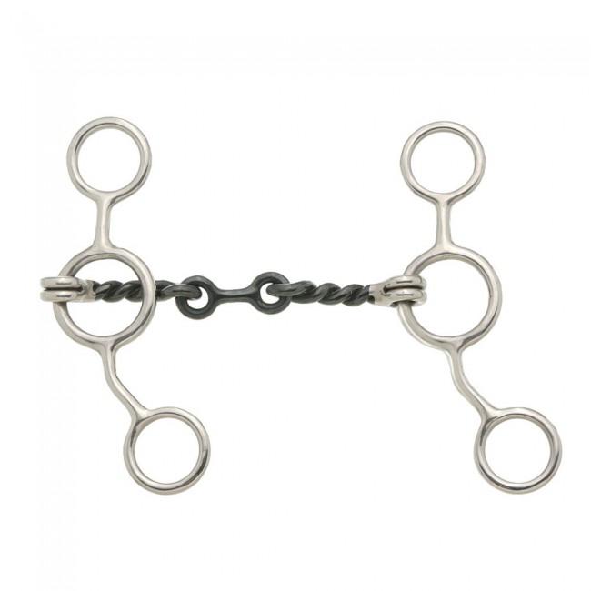 TWISTED WIRE JR COWHORSE BIT