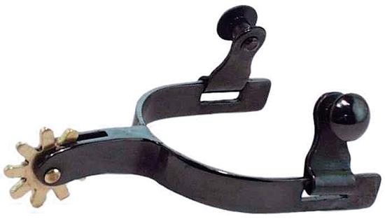 AMERICAN HERITAGE TACK BLACK YOUTH SPUR